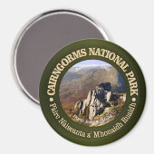 Nationalpark Cairngorms Magnet (Vorderseite/Rückseite)