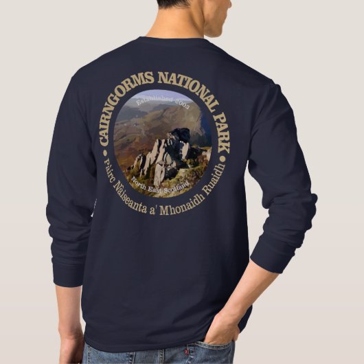 Nationalpark Cairngorms T-Shirt (Rückseite)