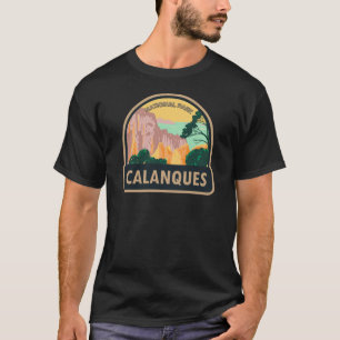 Nationalpark Calanques Frankreich Vintage T-Shirt