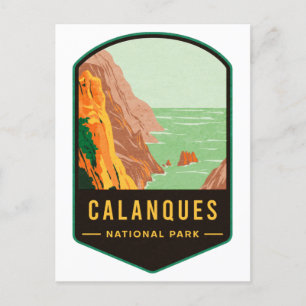 Nationalpark Calanques Postkarte
