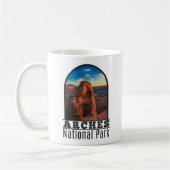 Nationalpark California Arche Vintag Kaffeetasse (Links)