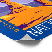 Nationalpark California Arche Vintag Poster (Ecke)