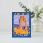 Nationalpark California Arche Vintag Postkarte (Stehend Vorderseite)