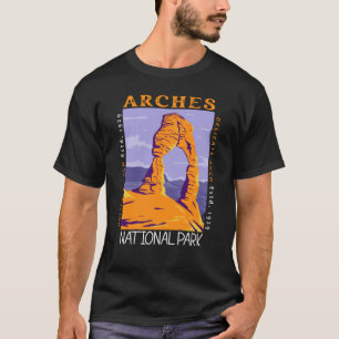 Nationalpark California Arche Vintag T-Shirt