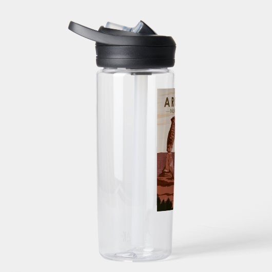 Nationalpark California Arche Vintag Trinkflasche (Rechts)