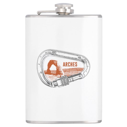 Nationalpark California Flachmann (Vorderseite)