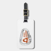 Nationalpark California Gepäckanhänger (Vorderseite vertikal)