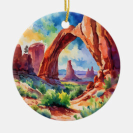 Nationalpark California Keramik Ornament