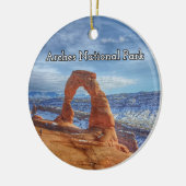 Nationalpark California Keramik Ornament (Links)