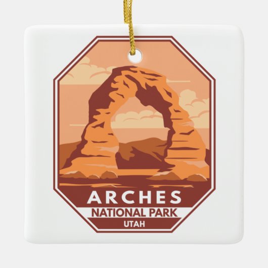 Nationalpark California Keramikornament (Vorderseite)