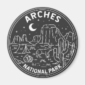 Nationalpark California Magnet (Vorne)