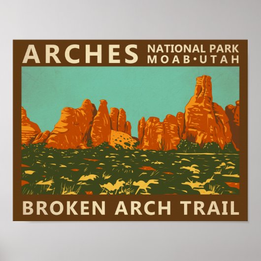 Nationalpark California Poster (Vorne)