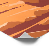 Nationalpark California Poster (Ecke)