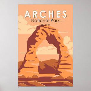 Nationalpark California Poster