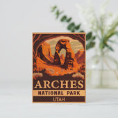 Nationalpark California Postkarte (Stehend Vorderseite)