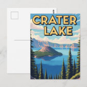 Nationalpark California Postkarte (Vorne/Hinten)