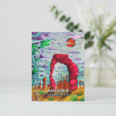 Nationalpark California Postkarte (Stehend Vorderseite)