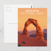 Nationalpark California Postkarte (Vorne/Hinten)