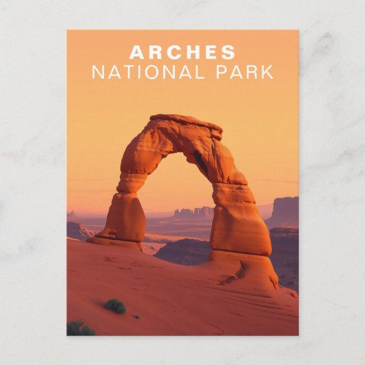 Nationalpark California Postkarte (Vorderseite)