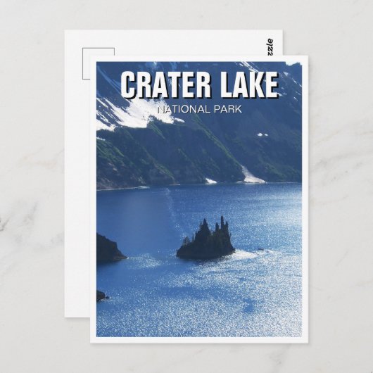 Nationalpark California Postkarte (Vorne/Hinten)