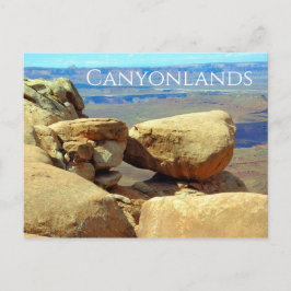 Nationalpark Canyonlands, Boulders, Utah Postkarte