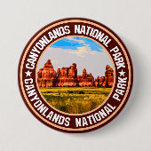 Nationalpark Canyonlands Button (Vorderseite)