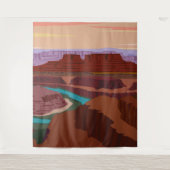 Nationalpark Canyonlands in Utah Wandteppich (Vorderseite)