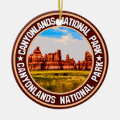 Nationalpark Canyonlands Keramik Ornament (Vorne)