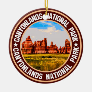 Nationalpark Canyonlands Keramik Ornament