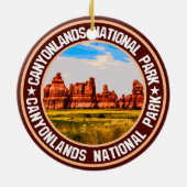 Nationalpark Canyonlands Keramik Ornament (Hinten)