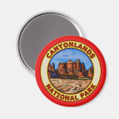 Nationalpark Canyonlands Magnet (Vorderseite/Rückseite)