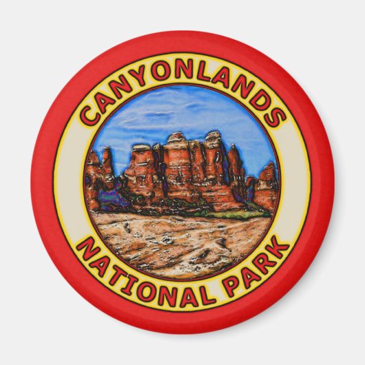 Nationalpark Canyonlands Magnet (Vorne)
