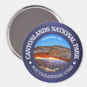 Nationalpark Canyonlands Magnet (Vorderseite/Rückseite)