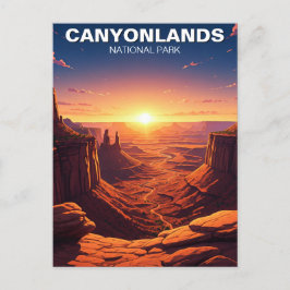 Nationalpark Canyonlands Moab Utah Postkarte