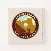 Nationalpark Canyonlands Notizblock (Rückseite)