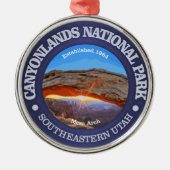 Nationalpark Canyonlands Ornament Aus Metall (Vorne)