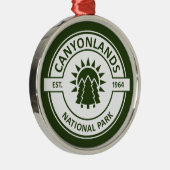 Nationalpark Canyonlands Ornament Aus Metall (Rechts)