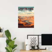 Nationalpark Canyonlands Poster (Heimbüro)