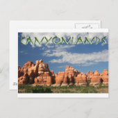Nationalpark Canyonlands Postkarte (Vorne/Hinten)