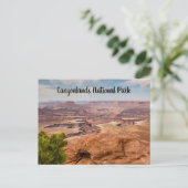 Nationalpark Canyonlands Postkarte (Stehend Vorderseite)
