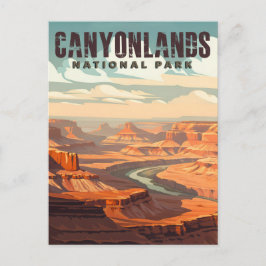 Nationalpark Canyonlands Postkarte