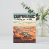 Nationalpark Canyonlands Postkarte (Stehend Vorderseite)