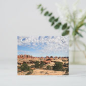 Nationalpark Canyonlands Postkarte (Stehend Vorderseite)