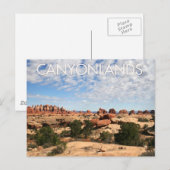 Nationalpark Canyonlands Postkarte (Vorne/Hinten)