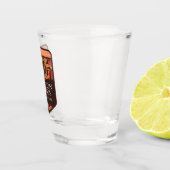 Nationalpark Canyonlands Sonnenuntergang Emblem Schnapsglas (Rechts)