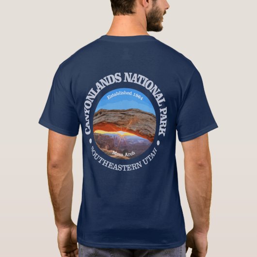 Nationalpark Canyonlands T-Shirt (Rückseite)