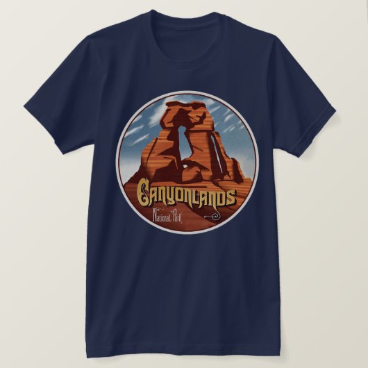 Nationalpark Canyonlands T-Shirt (Design vorne)