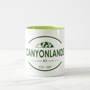 Nationalpark Canyonlands Zweifarbige Tasse
