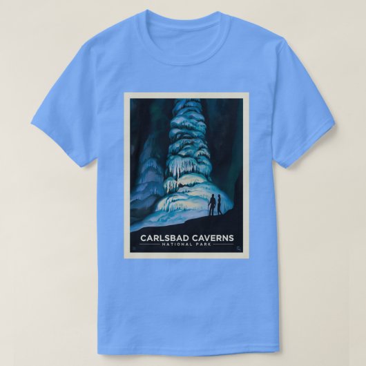 Nationalpark Carlsbad Caverns 8 T-Shirt (Design vorne)