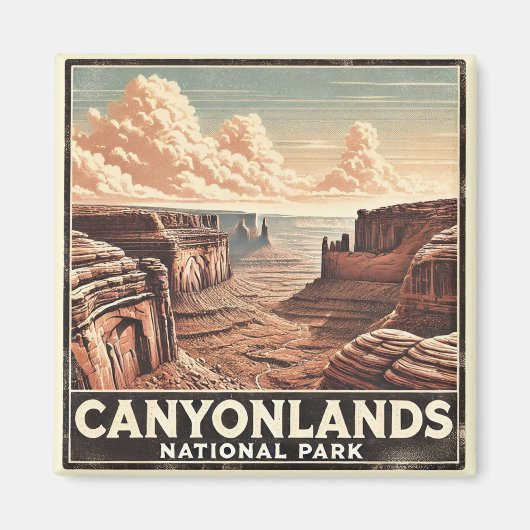 Nationalpark Cayonlands Magnet (Vorne)